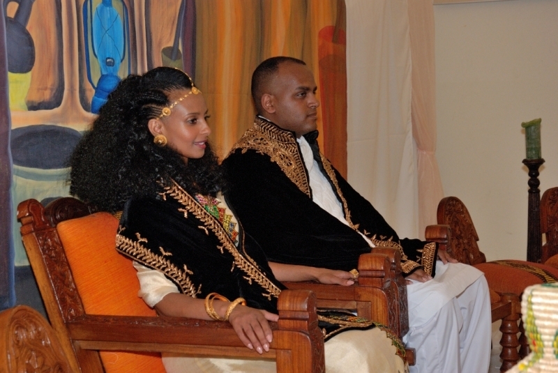 Eritrees bruiloft feest