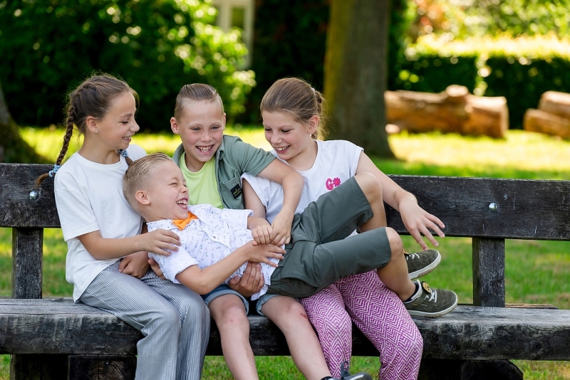 Vakantiegevoel, kinderen hebben plezier