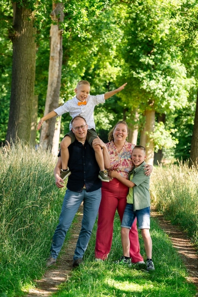Echte herinneringen met het gezin