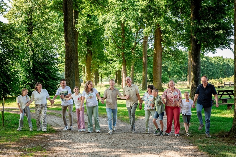 Tijd voor elkaar bij een fotoshoot met de familie