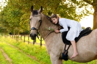 Paardenfotoshoot met kinderen