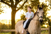 Paardenfotoshoot met kinderen