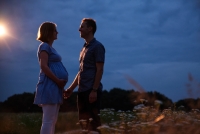 Zwangerschapsshoot \'s avonds