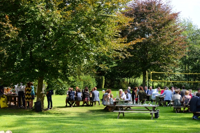 Lunchen in de natuur