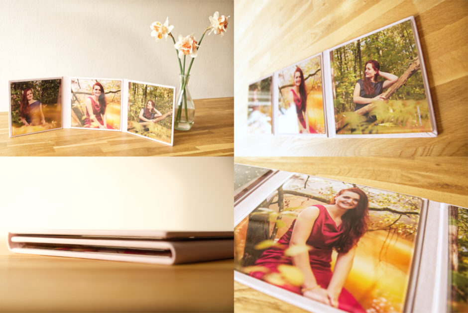 Luxe fotoproducten bij een fotoshoot in Limburg. Album, fotoafdrukken, drieluiken en boekjes.