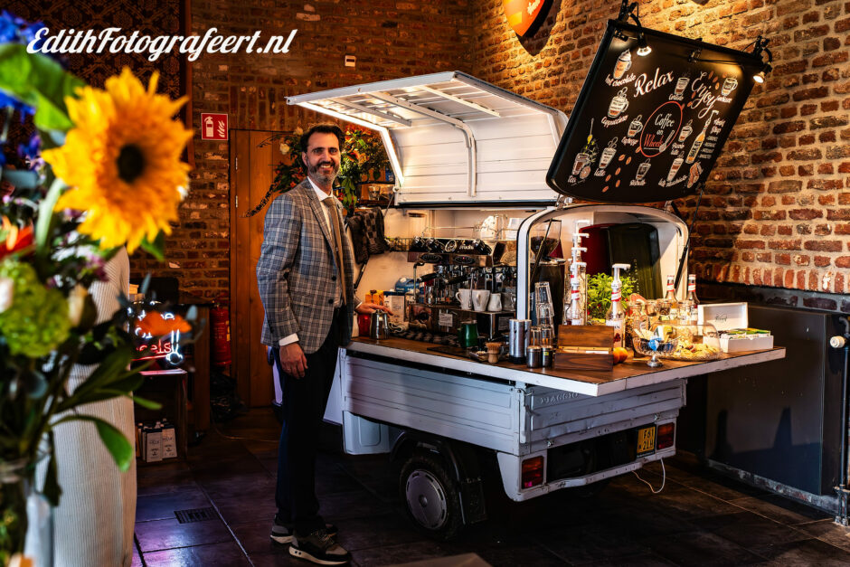 Coffee on wheels in Limburg beveel ik ook aan als leverancier voor jullie bruiloft in Limburg.
